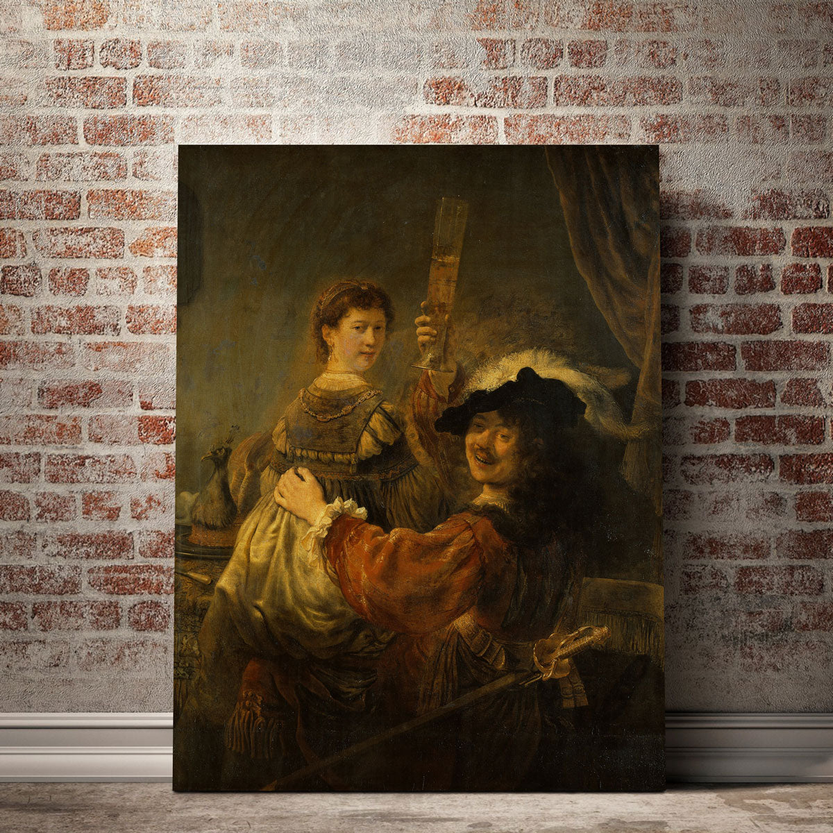 Scene of the Prodigal Son Wall Art