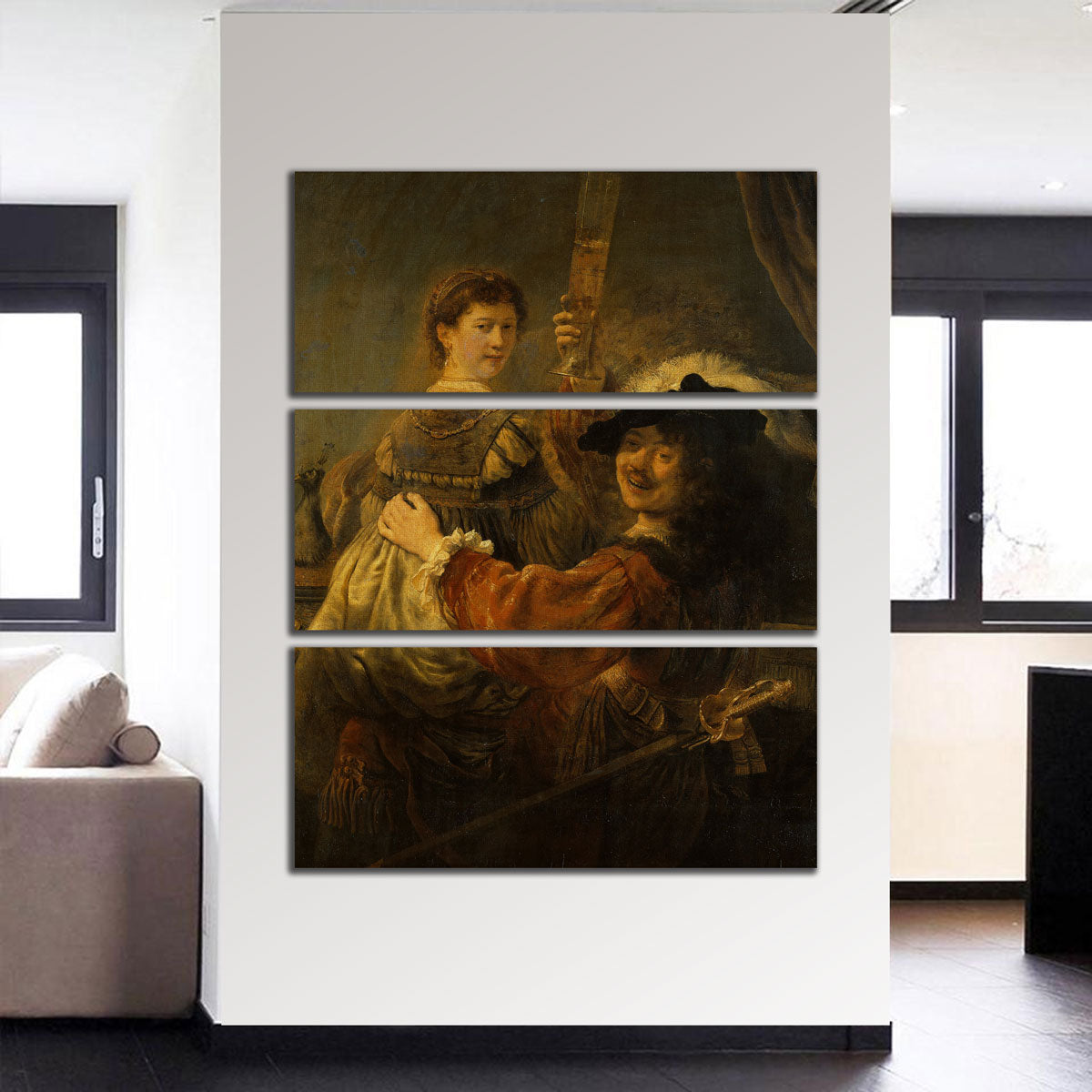 Scene of the Prodigal Son Wall Art