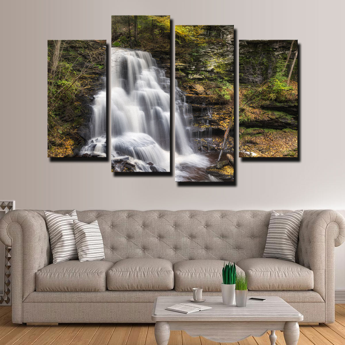 Fall Glitter Wall Art