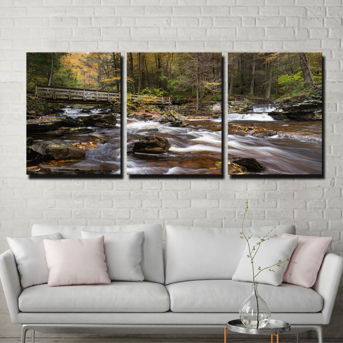 Rivers Meet Wall Art