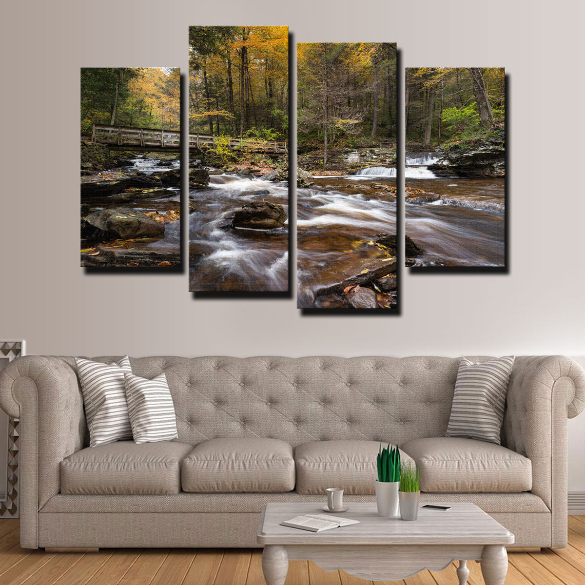 Rivers Meet Wall Art