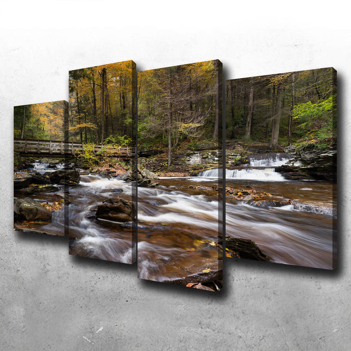 Rivers Meet Wall Art