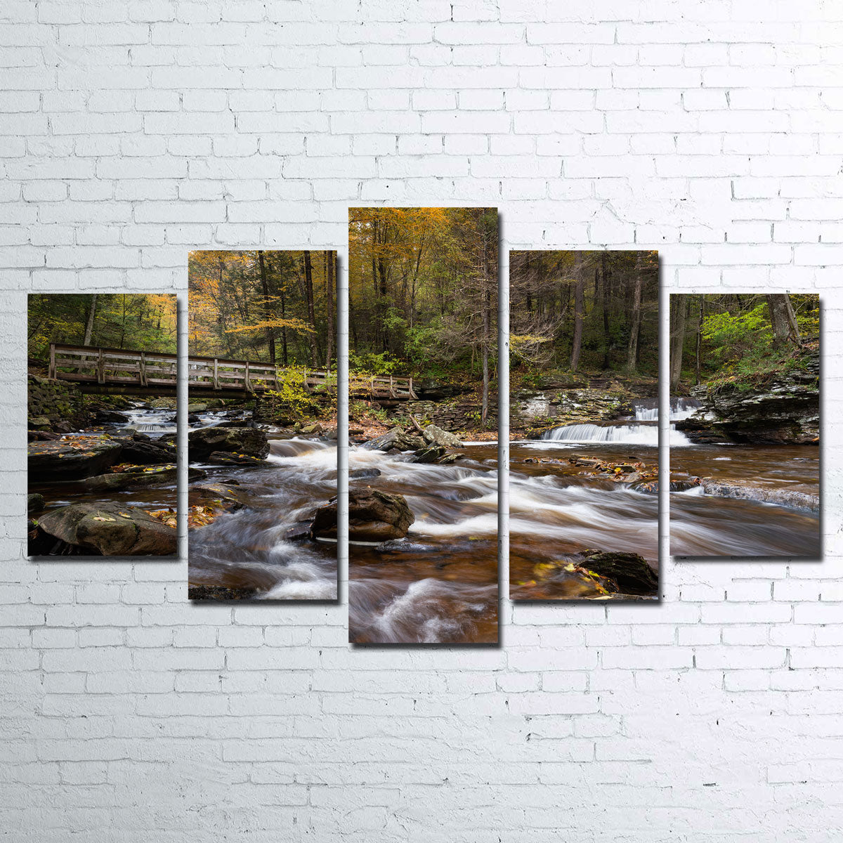 Rivers Meet Wall Art