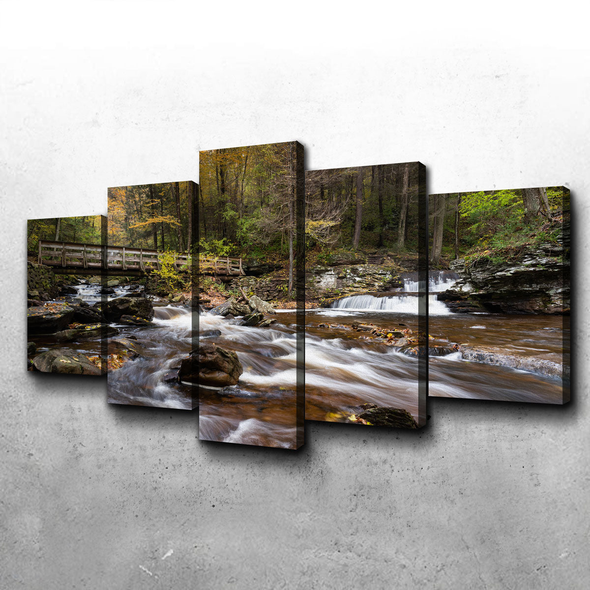 Rivers Meet Wall Art