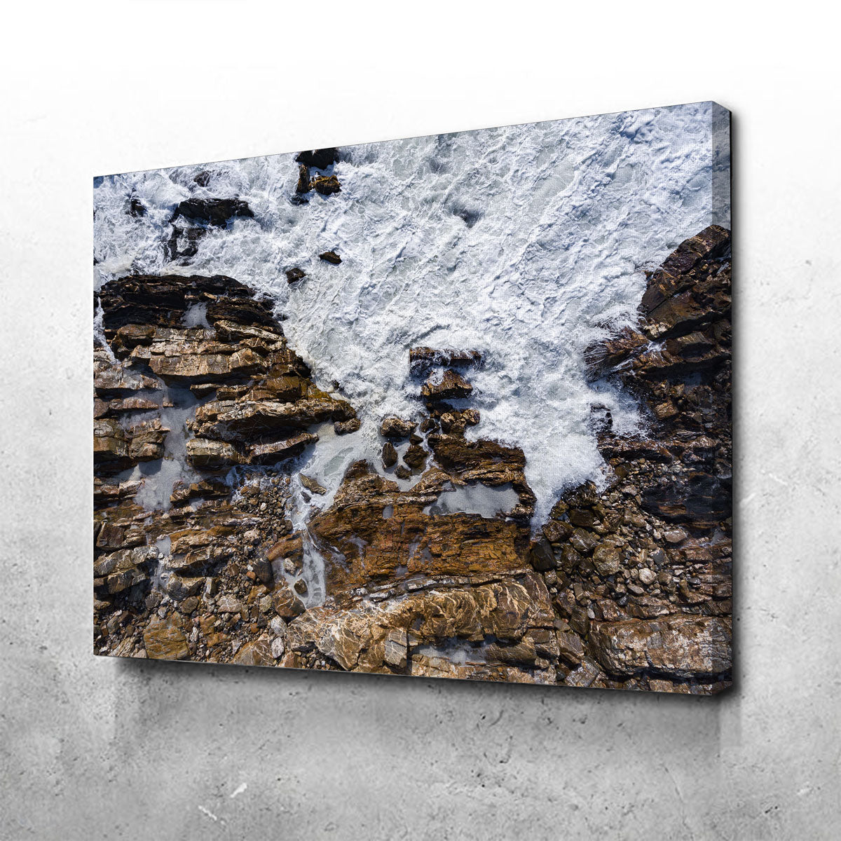 Rock and Sea Wall Art