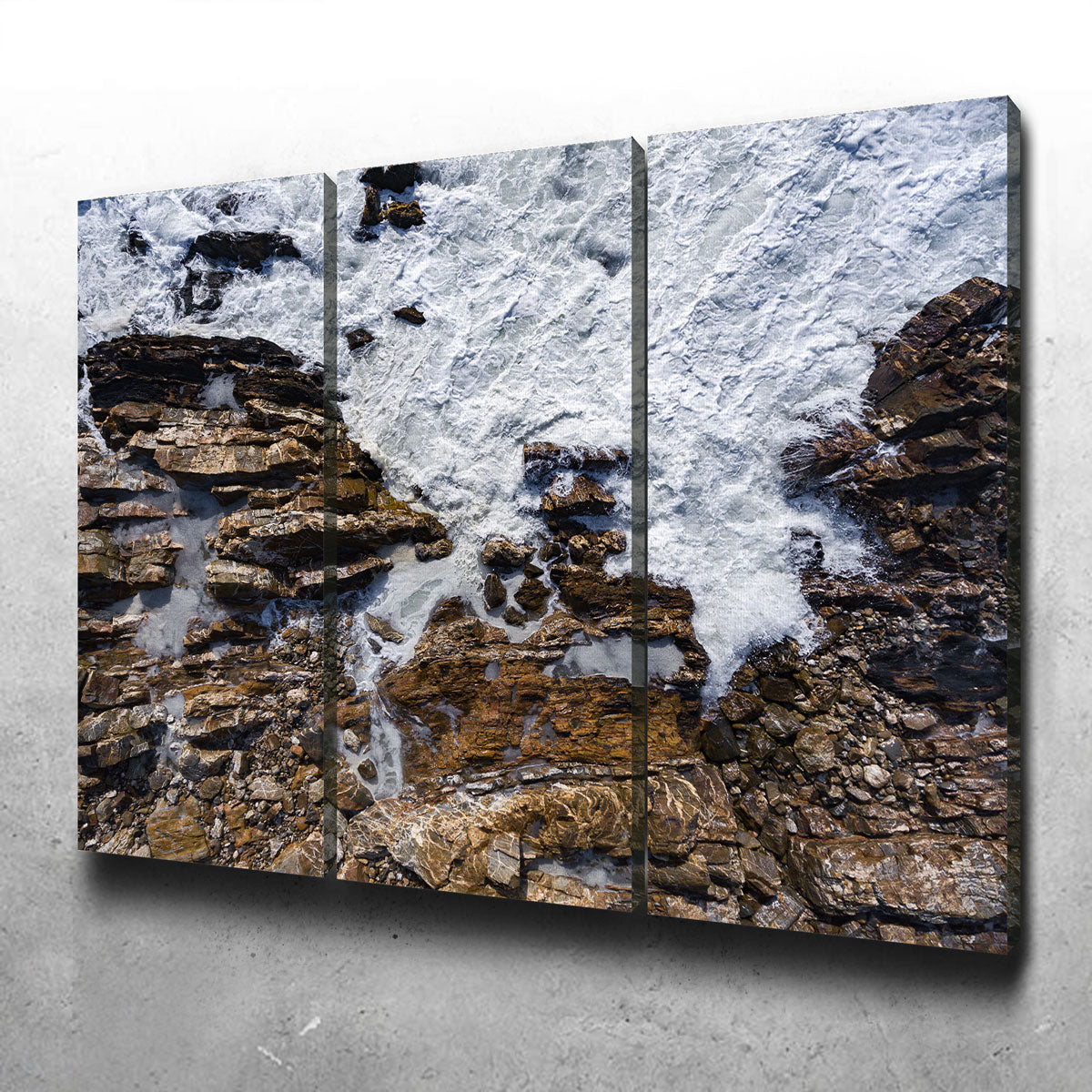 Rock and Sea Wall Art