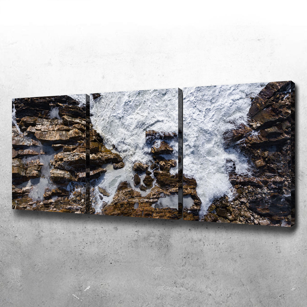 Rock and Sea Wall Art