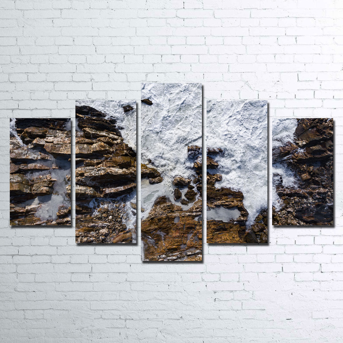Rock and Sea Wall Art
