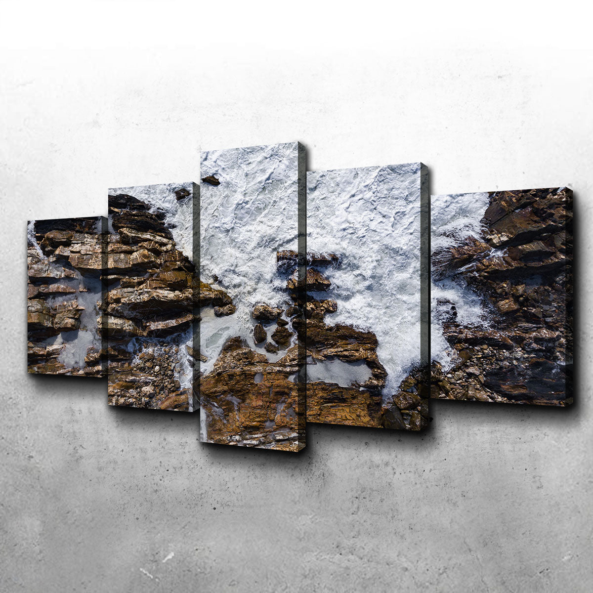 Rock and Sea Wall Art