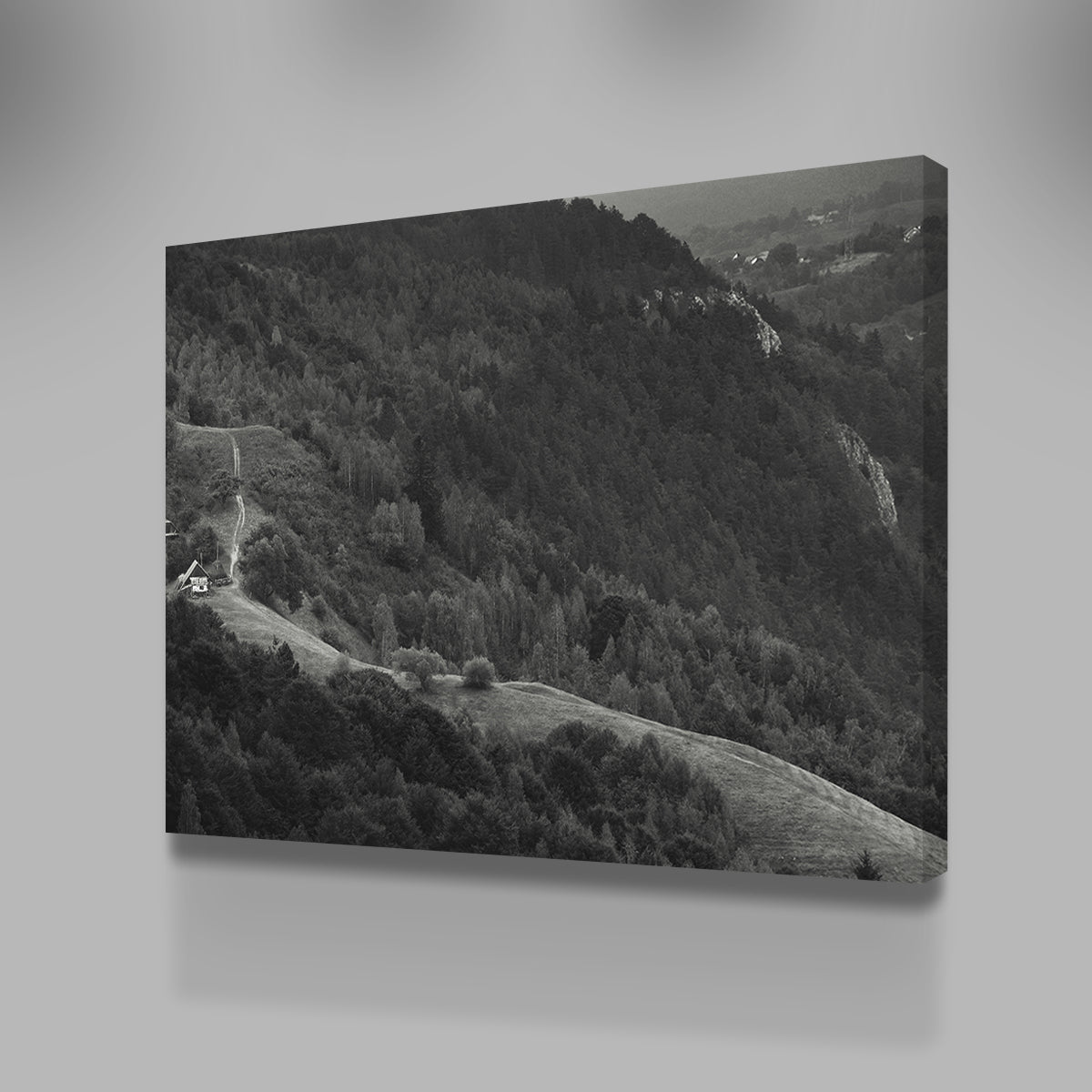 Romania Hill Wall Art