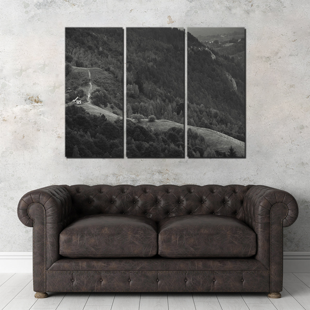 Romania Hill Wall Art