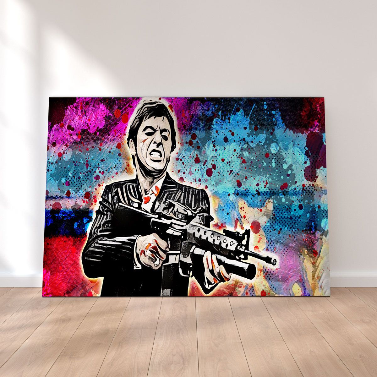 Abstract Scarface Wall Art