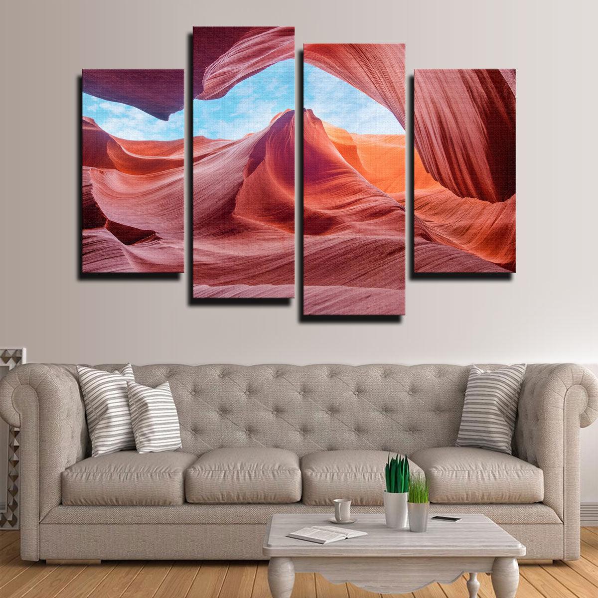 Scenic Antelope Canyon Wall Art