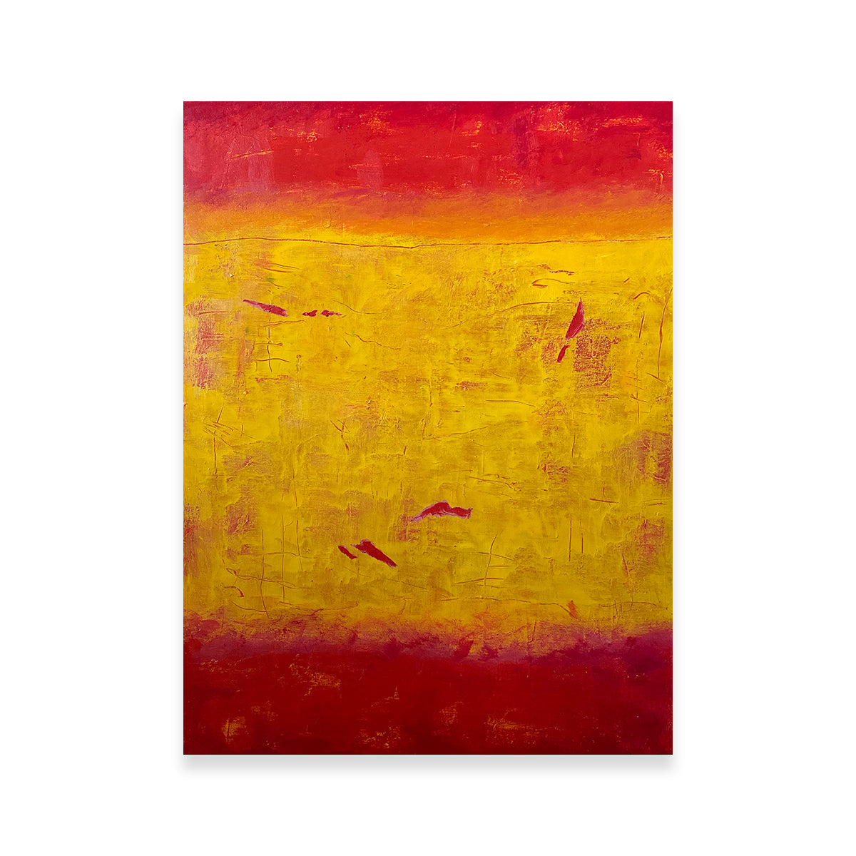 Scorching Sun Wall Art