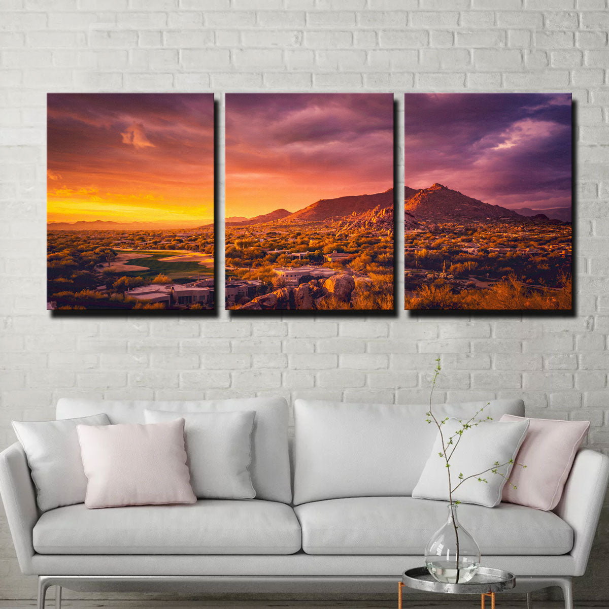 Scottsdale Desert Sunset Wall Art