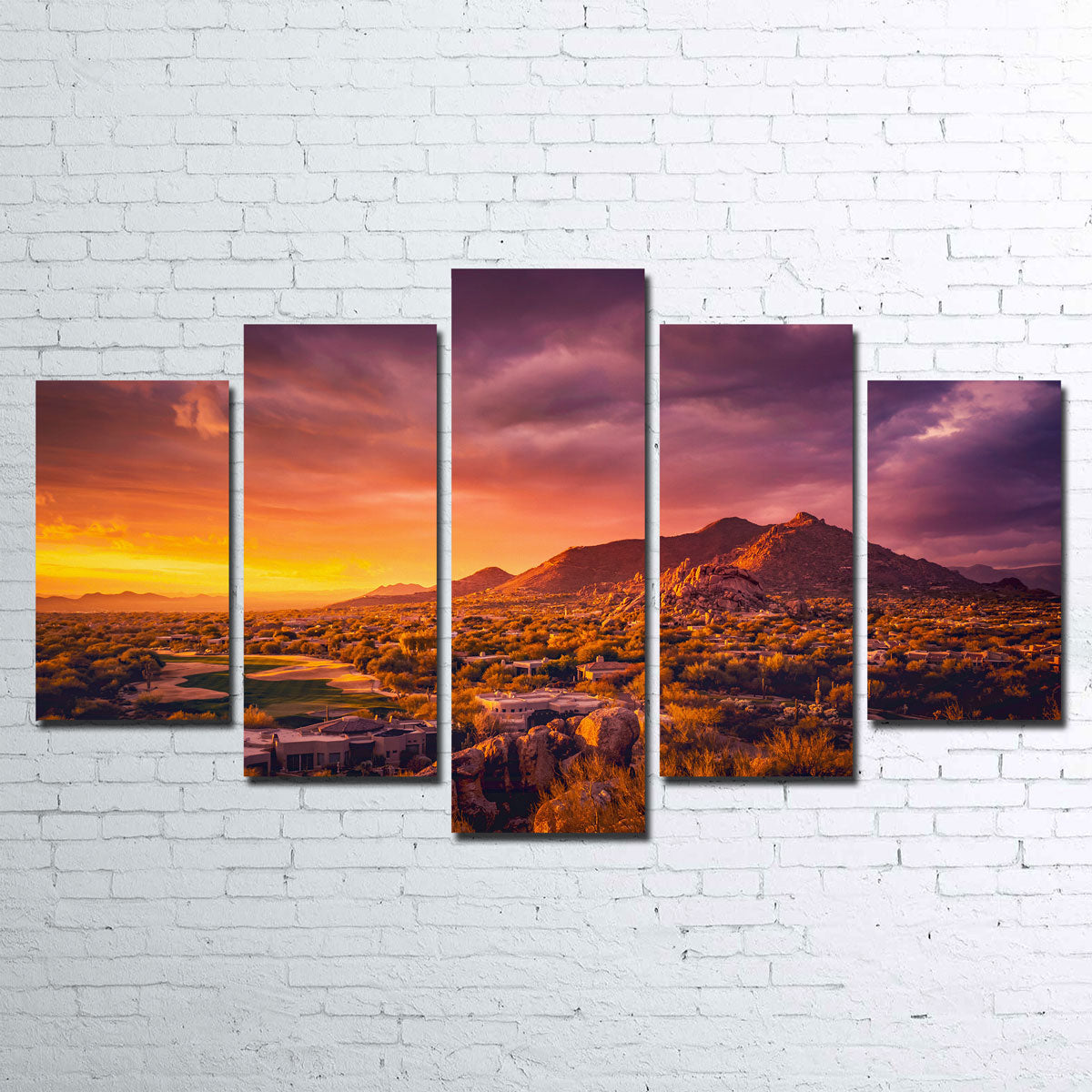 Scottsdale Desert Sunset Wall Art