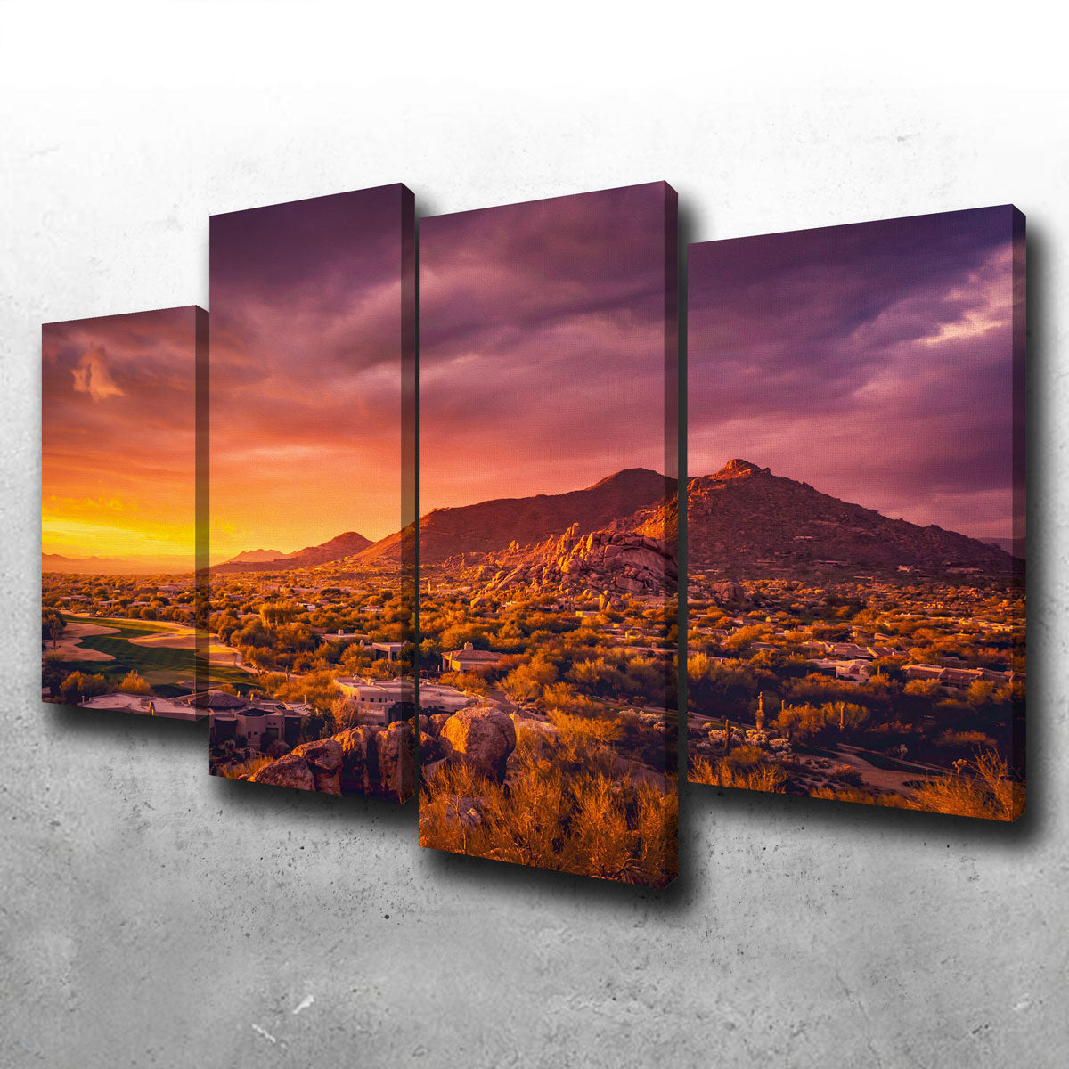 Scottsdale Desert Sunset Wall Art