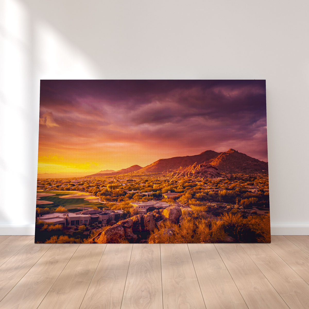 Scottsdale Desert Sunset Wall Art
