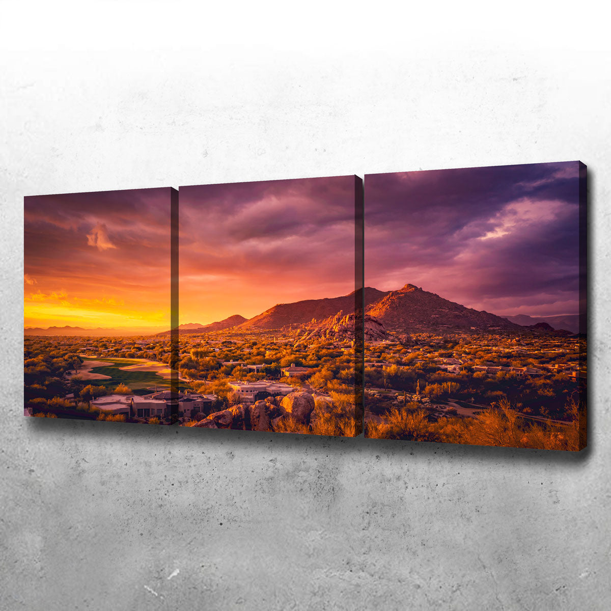 Scottsdale Desert Sunset Wall Art