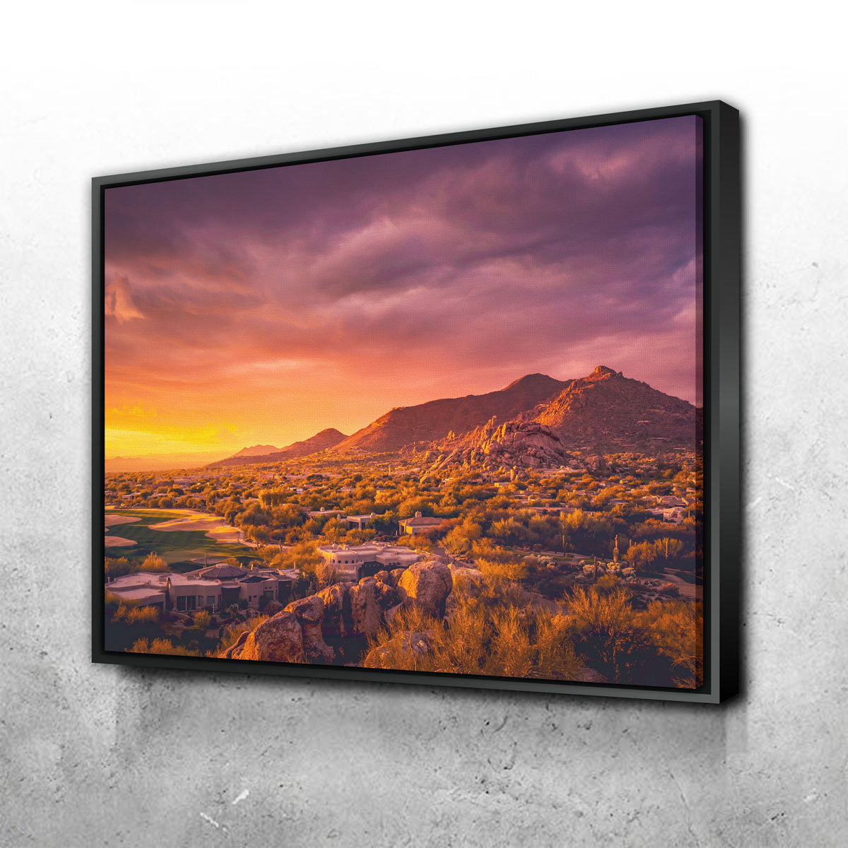 Scottsdale Desert Sunset Wall Art
