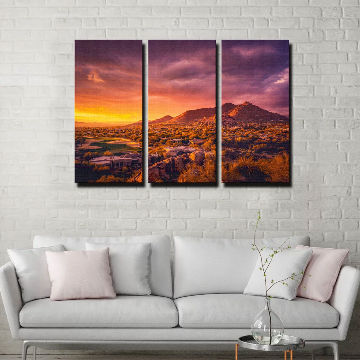 Scottsdale Desert Sunset Wall Art