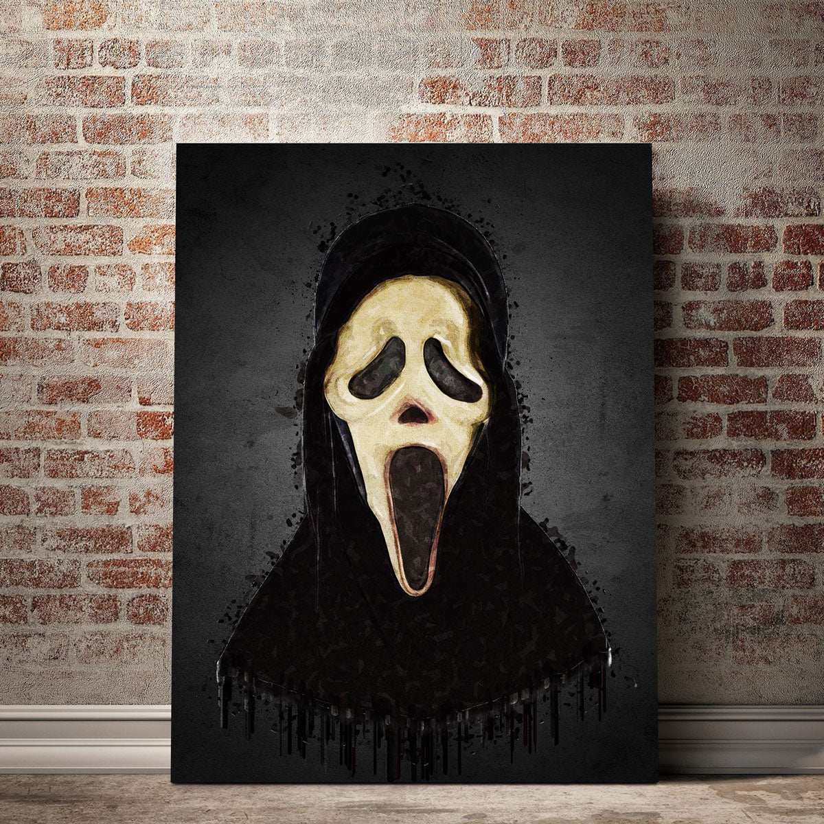 Scream Portrait Wall Art