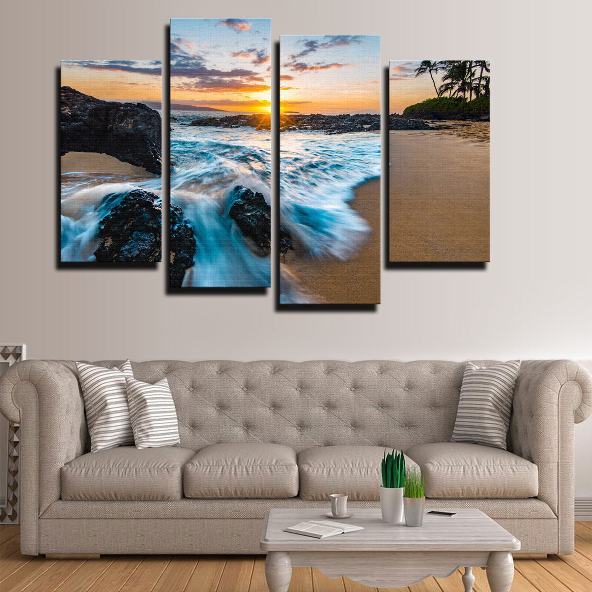 Secret Beach Wall Art