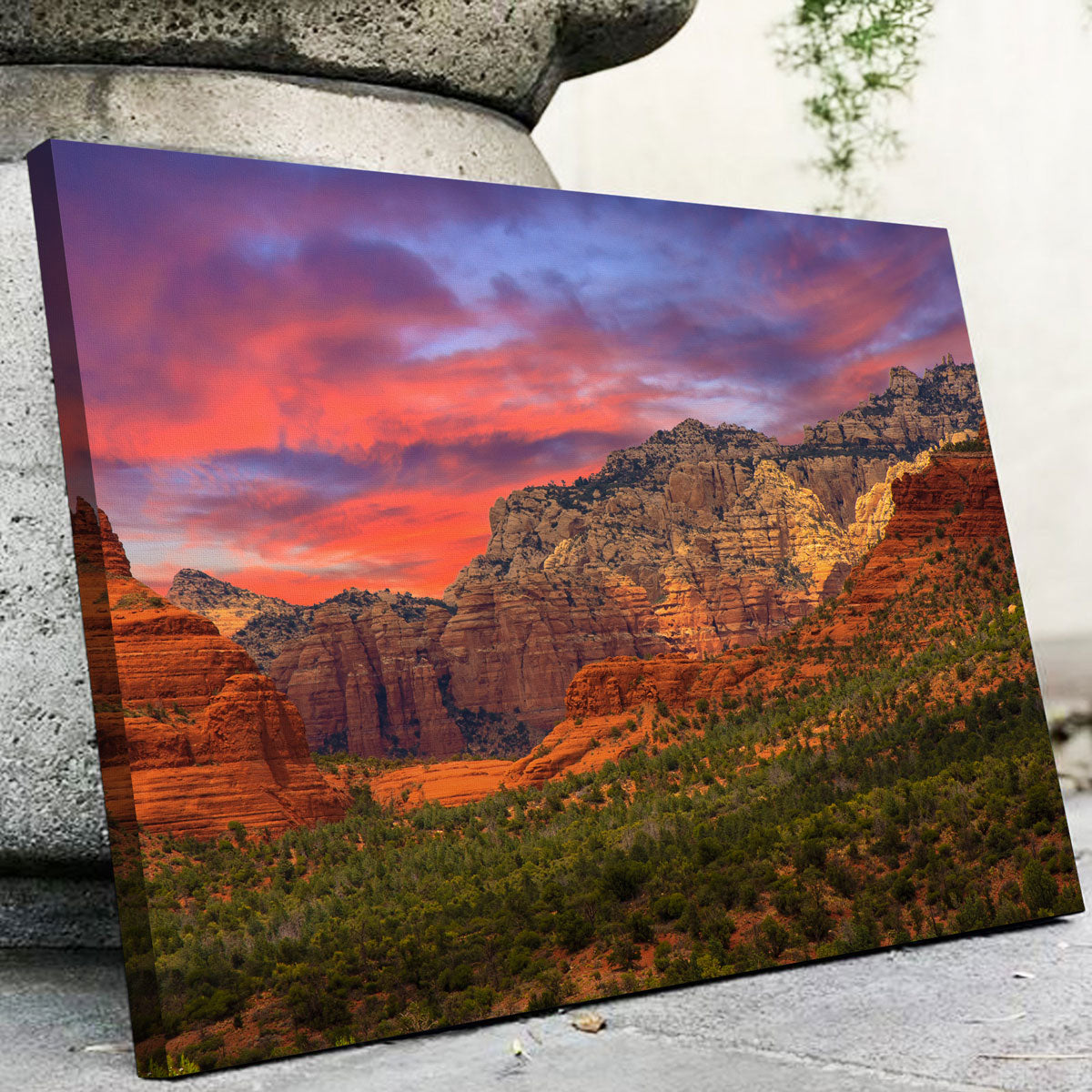 Sedona Sunset Wall Art