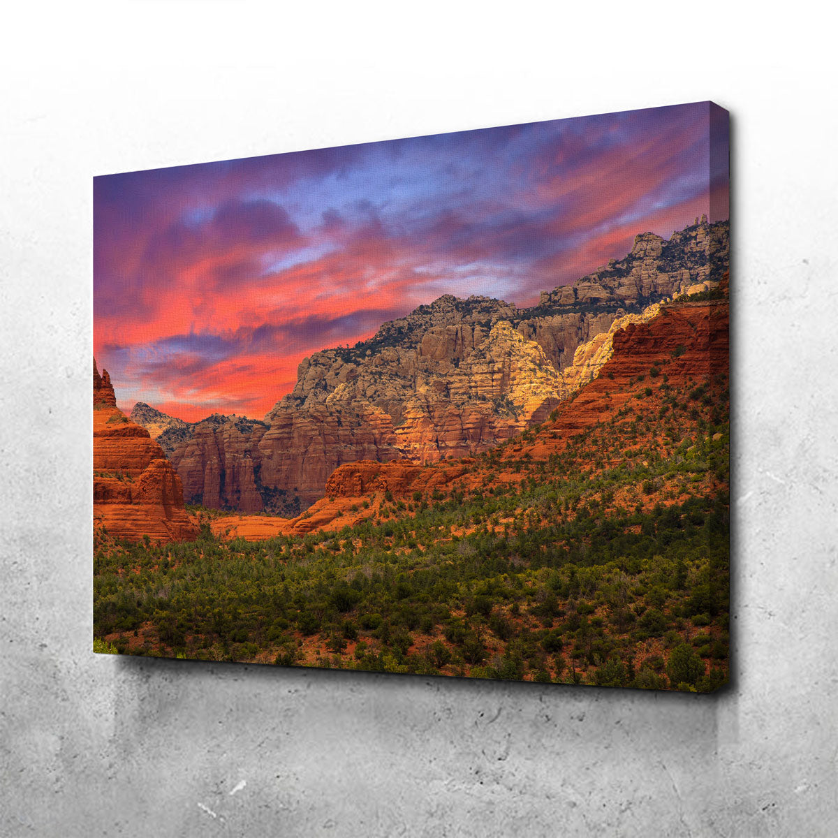 Sedona Sunset Wall Art