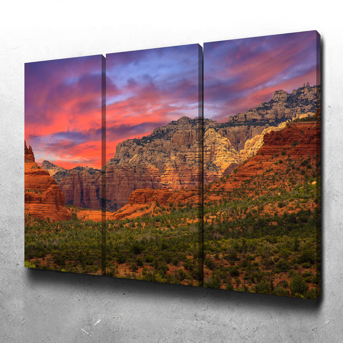 Sedona Sunset Wall Art