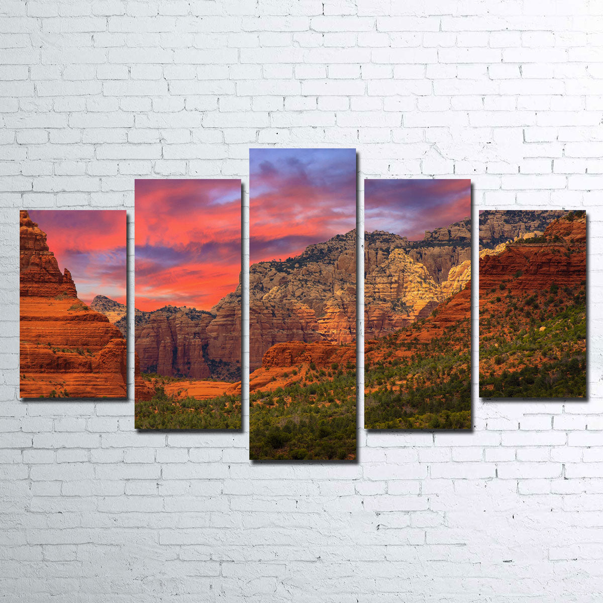 Sedona Sunset Wall Art