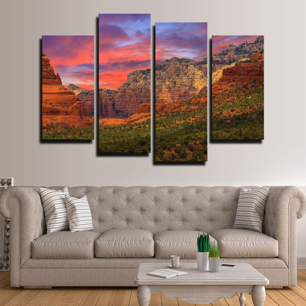 Sedona Sunset Wall Art