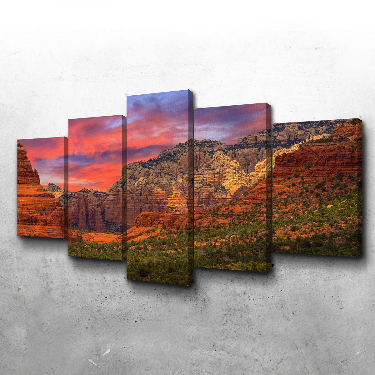 Sedona Sunset Wall Art