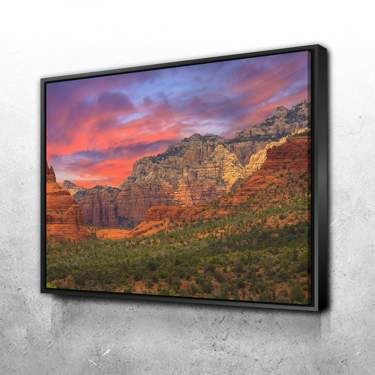 Sedona Sunset Wall Art