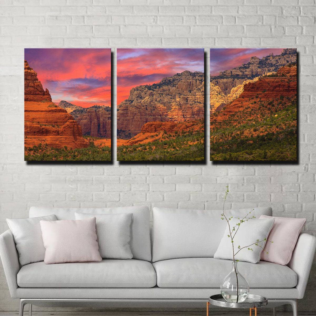 Sedona Sunset Wall Art