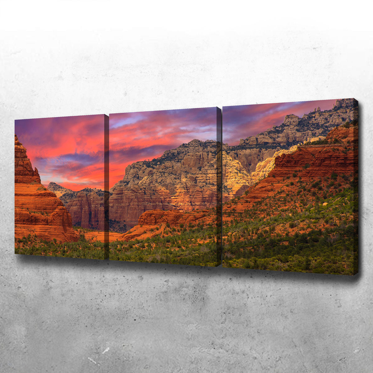 Sedona Sunset Wall Art