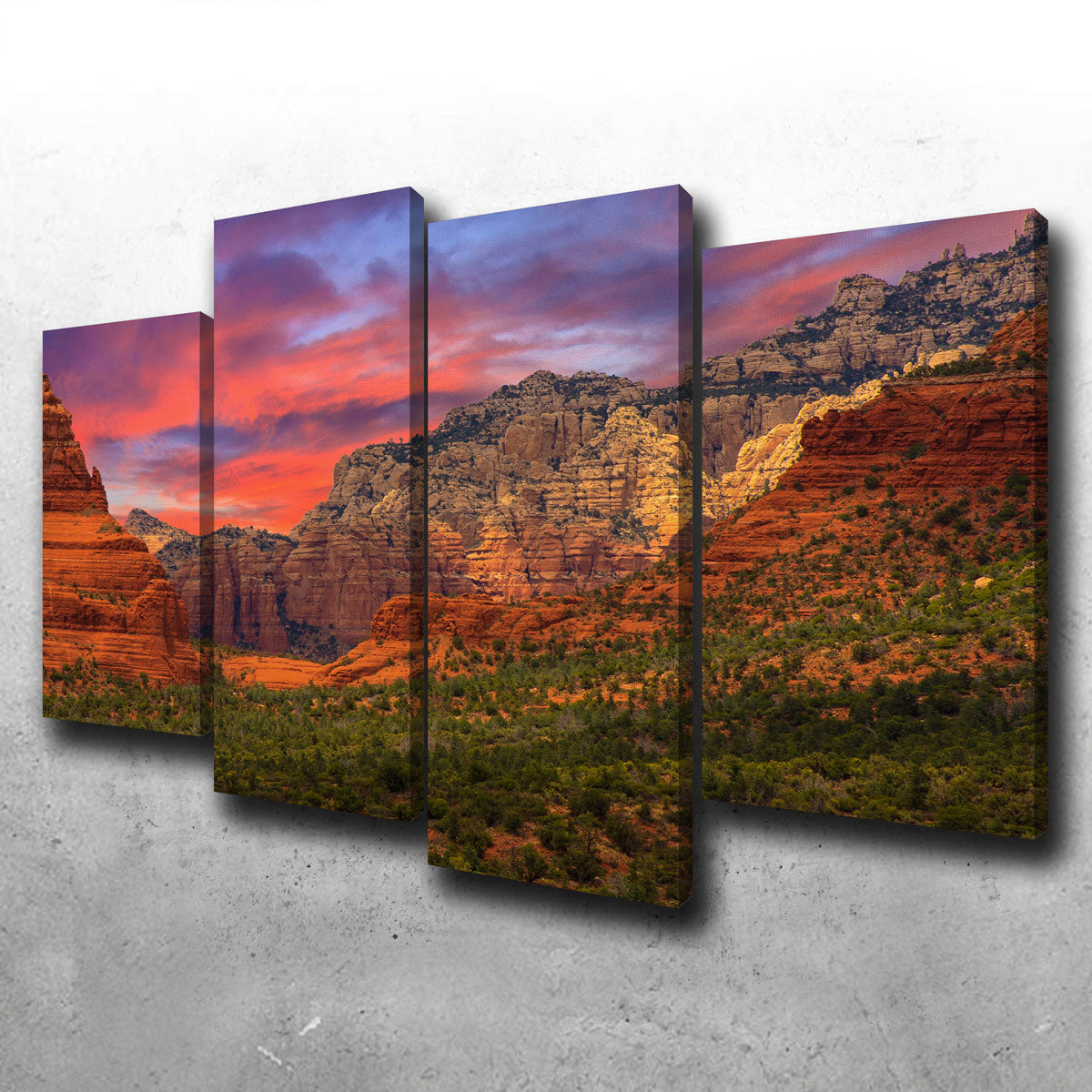 Sedona Sunset Wall Art