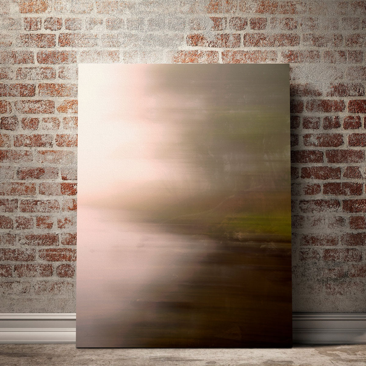 Silhouette in the Fog Wall Art