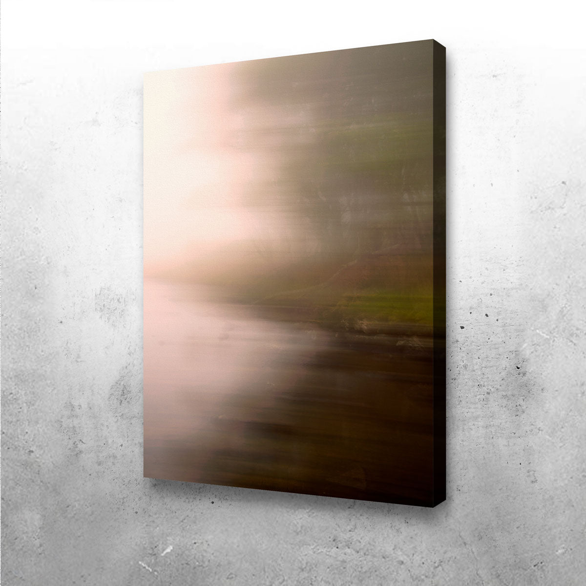 Silhouette in the Fog Wall Art