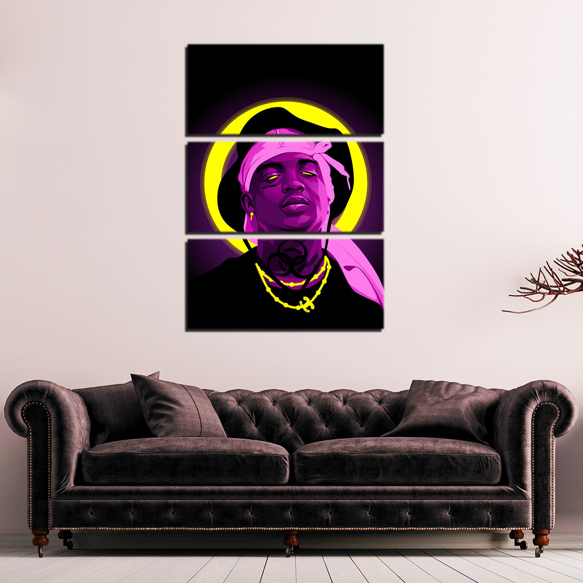 Ski Mask the Slump God Wall Art