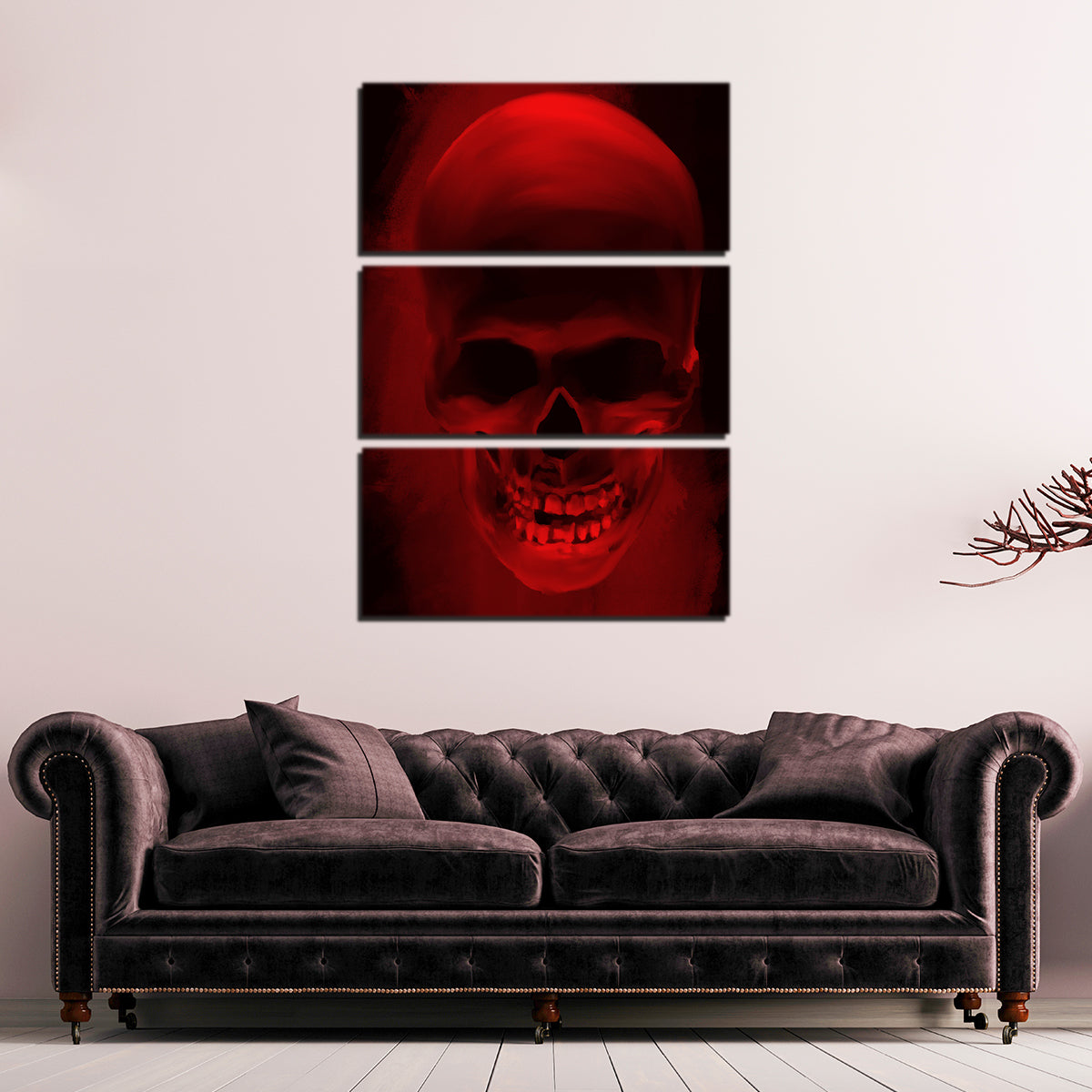 Skull Smile Wall Art