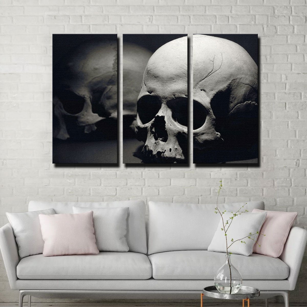 Skulls Canvas Set