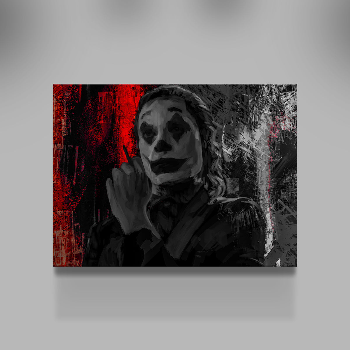 Smoking Joker Wall Art