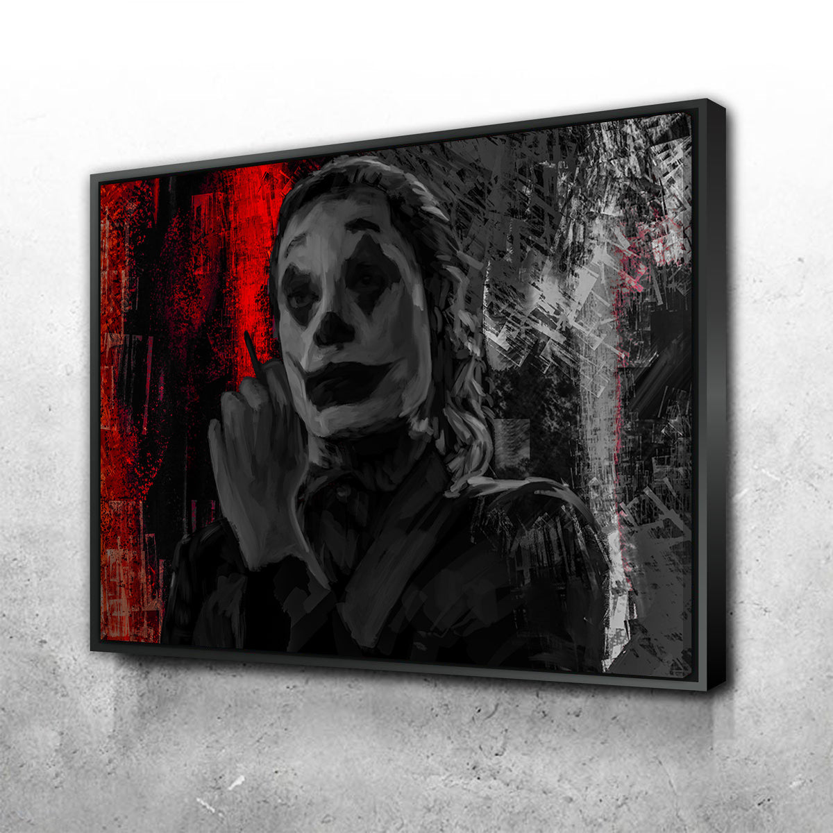 Smoking Joker Wall Art