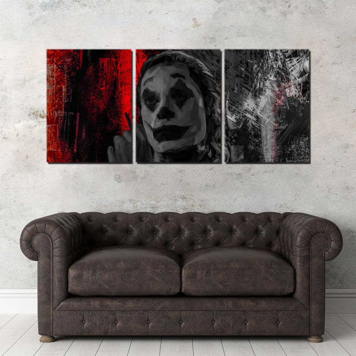 Smoking Joker Wall Art
