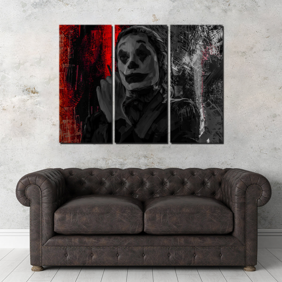 Smoking Joker Wall Art