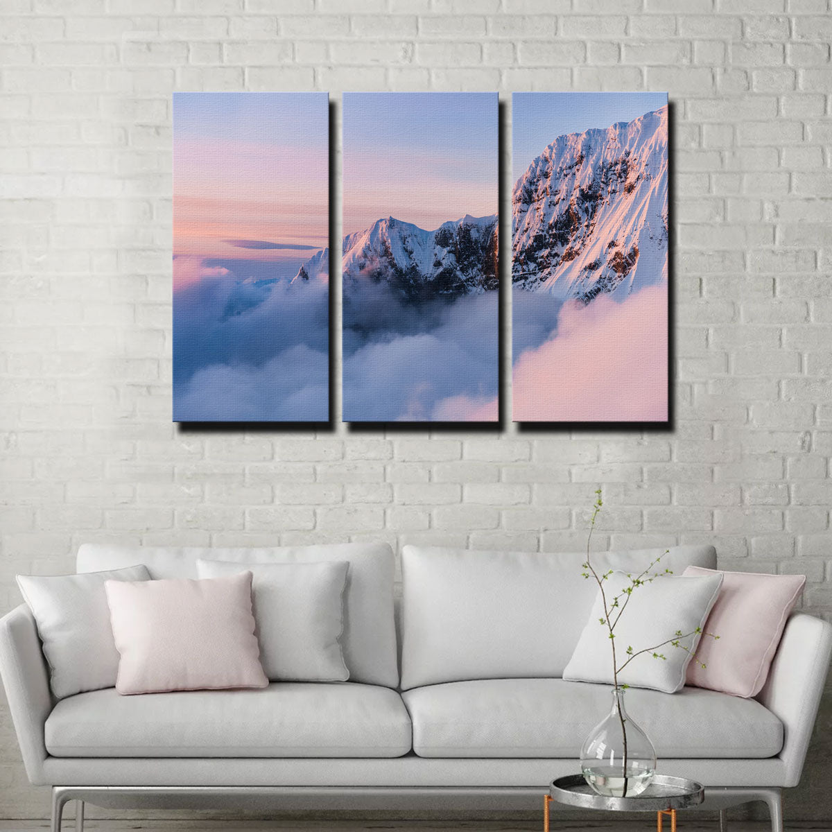 Snowy Peaks Wall Art
