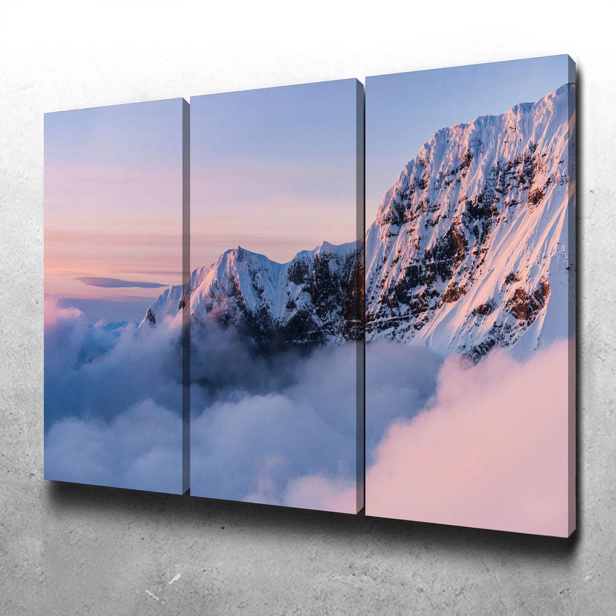 Snowy Peaks Wall Art