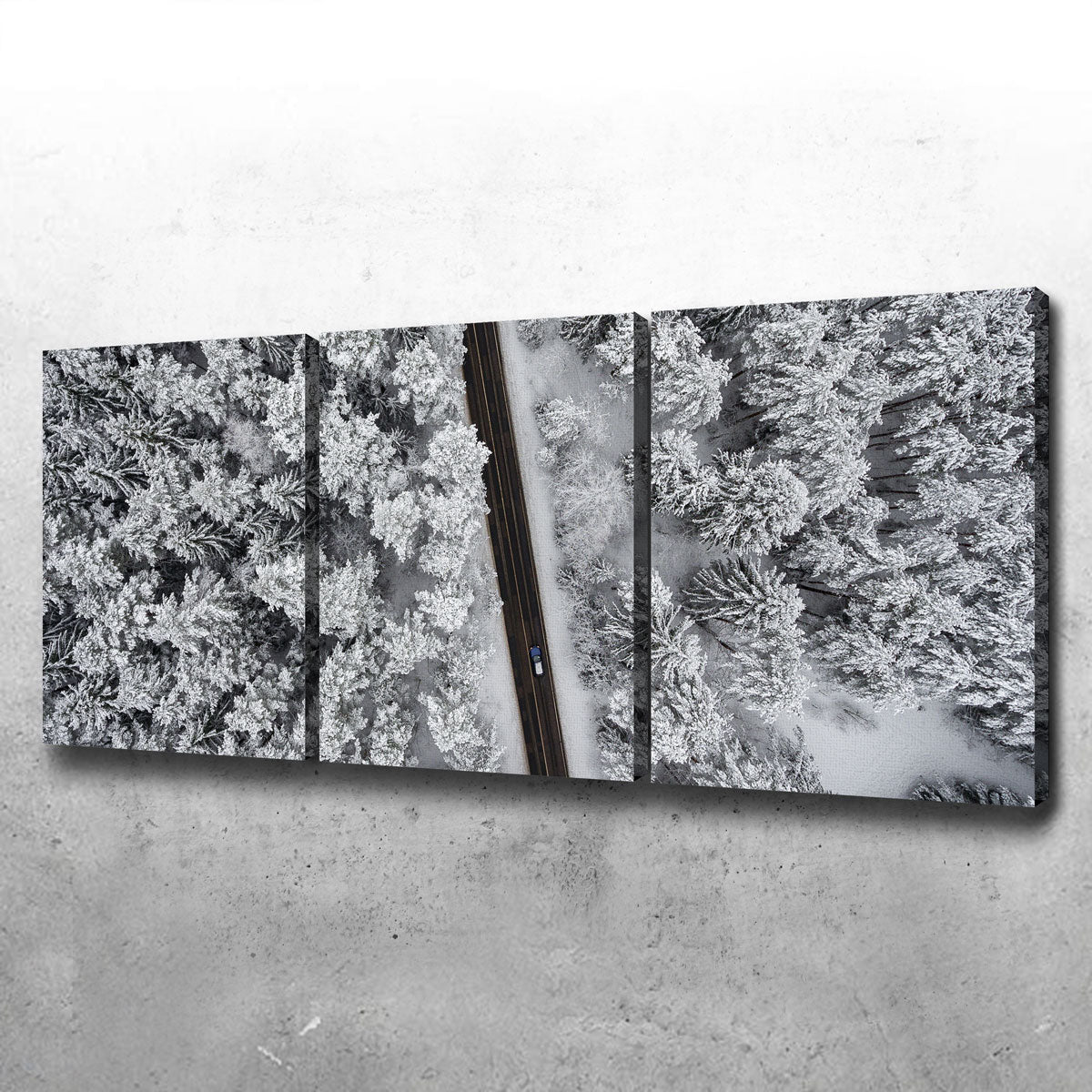 Snowy Road Wall Art