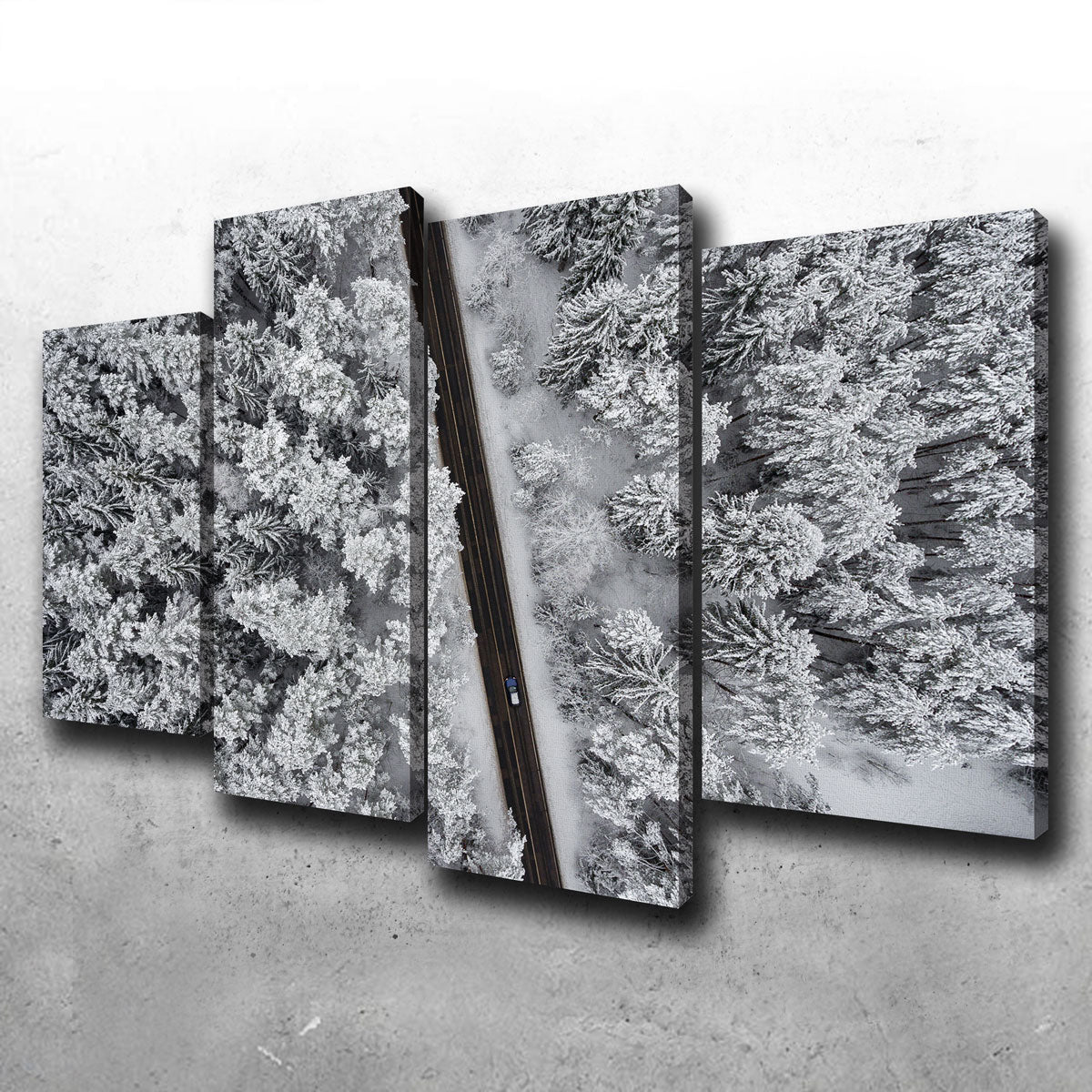 Snowy Road Wall Art